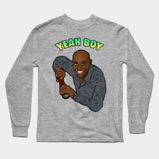 Yeah Boy Spicy Ainsley Harriott Meme Long Sleeve T-Shirt